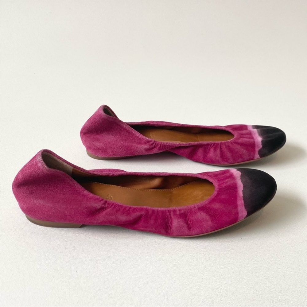 Anthropologie Leifnote taika flat pink ombré 38 fits 7